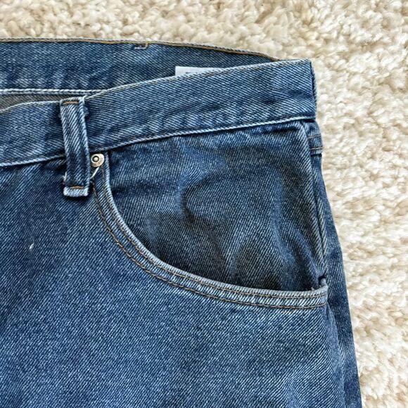 Wrangler Relaxed Fit Jeans Blue 38x29 - Picture 4 of 10